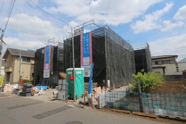 【Cradle garden】国分寺市東戸倉第５の外観|建物は最高等級6項目取得のIDS工法を採用し、地震への強さも折り紙付き。