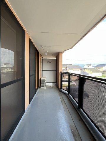 カーサ・オランジュのバルコニー