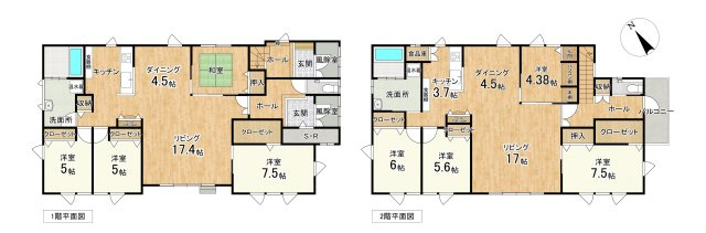 「プライバシーと家族の絆を両立。148坪の広大な敷地に建つ、ゆとりの分離型二世帯住宅」