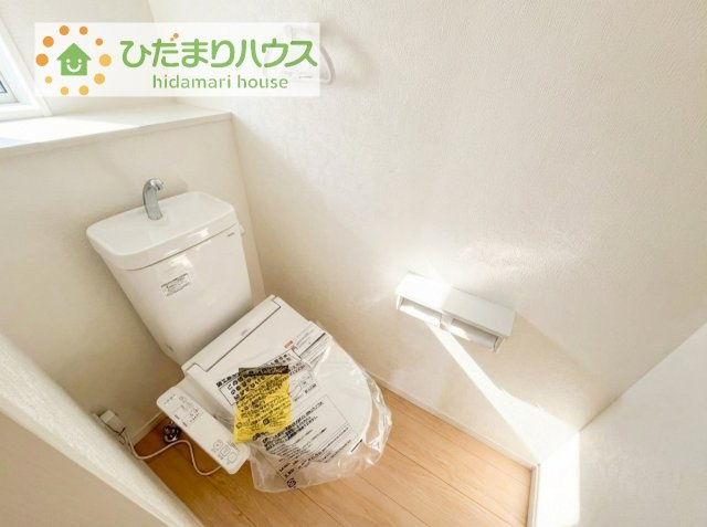 【トイレ】 | 取手市宮和田第9　新築戸建　2号棟 | トイレは1F、2F共に完備！取り合いになることがありませんね(^^)/