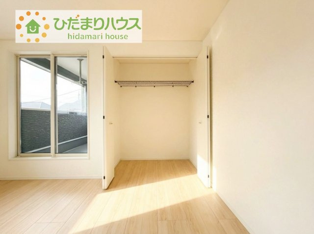 【収納】 | 取手市宮和田第9　新築戸建　2号棟 | ハンガーパイプ付でお洋服の出し入れもラクラクです！