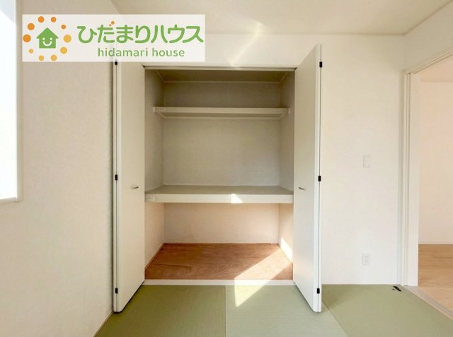 【収納】 | 取手市宮和田第9　新築戸建　2号棟 | 和室の収納はしまった物の出し入れも楽々です(^^)