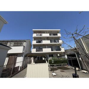 大脇マンションのバルコニー