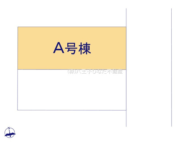 『八王子市新築戸建て』八王子市丸山町13-7【仲介手数料無料】の区画図|～仲介手数料無料☆八王子ひなた不動産～八王子市丸山町　新築戸建て