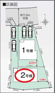 【区画図】 | リナージュ宇治市莵道池山０１期 | 区画図