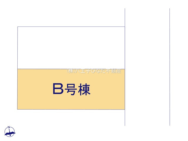 『八王子市新築戸建て』八王子市丸山町13-7【仲介手数料無料】の区画図|～仲介手数料無料☆八王子ひなた不動産～八王子市丸山町　新築戸建て