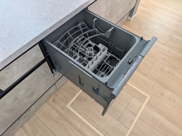 八王子市　楢原町　新築一戸建て　３期のキッチン|～食洗機つき　食事後の洗い物はお任せ、節水・時短でメリットたくさん～
