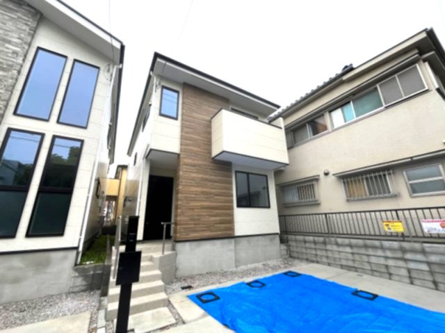 祝成約　八王子市　元本郷町　新築戸建て　１２期の外観|～仲介手数料無料☆八王子ひなた不動産～八王子市元本郷町　新築戸建て