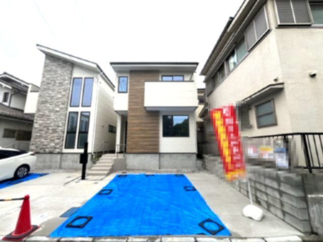 祝成約　八王子市　元本郷町　新築戸建て　１２期の前面道路含む現地写真|～仲介手数料無料☆八王子ひなた不動産～八王子市元本郷町　新築戸建て