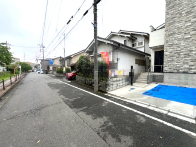 祝成約　八王子市　元本郷町　新築戸建て　１２期の前面道路含む現地写真|～仲介手数料無料☆八王子ひなた不動産～八王子市元本郷町　新築戸建て		
