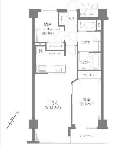 【間取り】 | ランドステージ雑司が谷