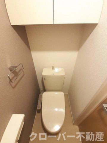 プレジュールしろがね　Ｂのトイレ
