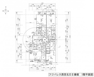 【区画図】 | フジパレス西宮北口Ⅱ
