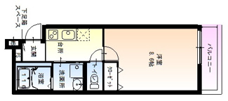 【間取り】 | フジパレス西宮北口Ⅱ