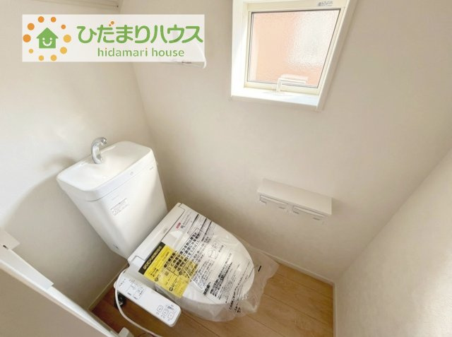 【トイレ】 | 取手市宮和田第9　新築戸建　1号棟 | トイレは1F、2F共に完備！取り合いになることがありませんね(^^)/
