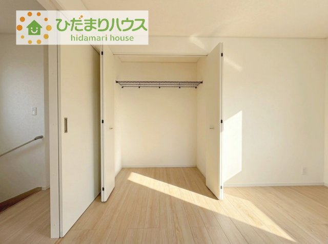 【収納】 | 取手市宮和田第9　新築戸建　1号棟 | 全室にクローゼットが付いていて、お部屋の住空間もスッキリ広々使えそうです(^^)