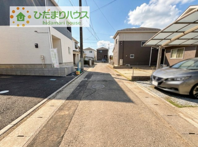 【前面道路含む現地写真】 | 取手市宮和田第9　新築戸建　1号棟