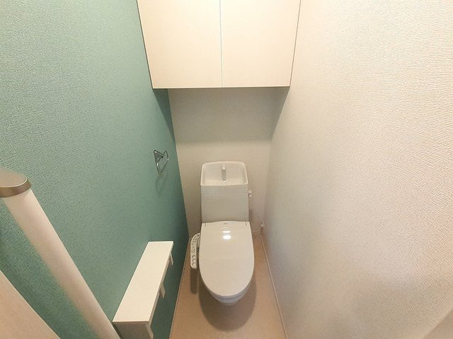 セレーノ東生駒Ｃのトイレ|トイレもきれいです