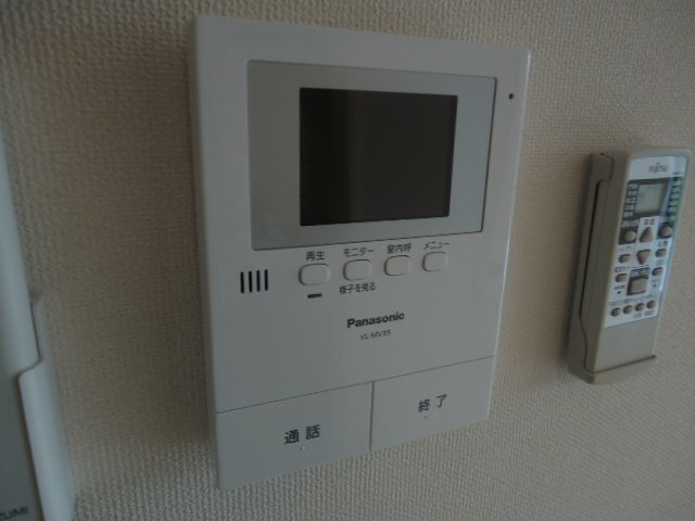 めぞん桜の内装|カメラ付インターホン