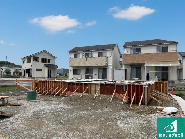 姫路市四郷町山脇　第19期　新築一戸建ての外観|現在の進捗状況です！順調に作業進行中、完成が待ち遠しいです！詳細の間取り等、お気軽にお問い合わせください！