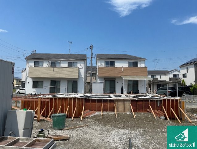 姫路市四郷町山脇　第19期　新築一戸建ての外観|現在建築中！落ち着いた街並みで新生活を始めることが出来そう！周辺の物件も併せてご紹介させて頂きます！