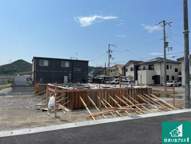 姫路市四郷町山脇　第19期　新築一戸建ての外観|現在建築中！落ち着いた街並みで新生活を始めることが出来そう！周辺の物件も併せてご紹介させて頂きます！