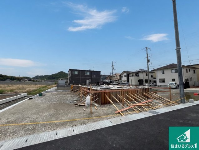 姫路市四郷町山脇　第19期　新築一戸建ての外観|現在の進捗状況です！順調に作業進行中、完成が待ち遠しいです！詳細の間取り等、お気軽にお問い合わせください！