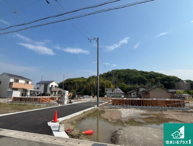 姫路市四郷町山脇　第19期　新築一戸建ての外観|周辺は落ち着いた街並みの住宅地！子育てがしやすい住環境です！まだ未完成ですが、現地でしかわからない事もございます。是非一度ご覧ください。