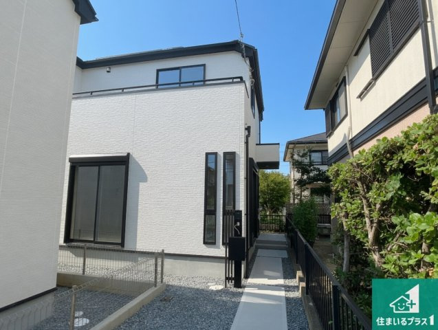 神戸市西区春日台　新築一戸建ての外観|お客様に長く安心して住んでいだだける事にこだわった家づくり！住んでからのアフターサービスにもしっかりと取り組んでいます！