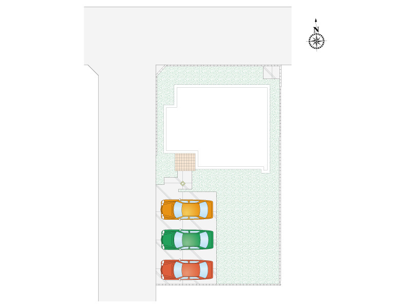 小山市西城南5丁目　新築戸建2の区画図