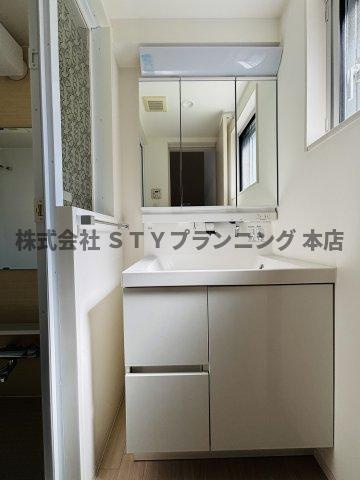仲介手数料0円！ヒルズレジデンスの洗面所