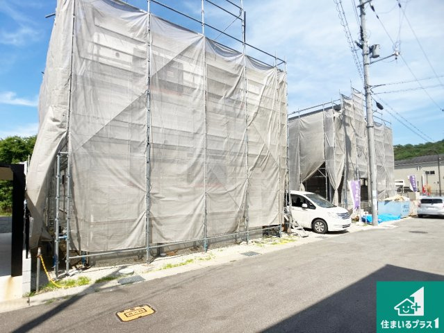 姫路市四郷町東阿保　第12期　新築一戸建ての外観|現在建築中！落ち着いた街並みで新生活を始めることが出来そう！周辺の物件も併せてご紹介させて頂きます！