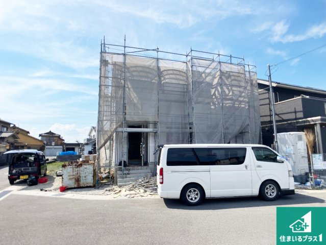 姫路市四郷町東阿保　第12期　新築一戸建ての外観|現在建築中！落ち着いた街並みで新生活を始めることが出来そう！周辺の物件も併せてご紹介させて頂きます！