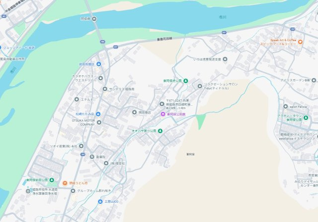 姫路市四郷町東阿保　第12期　新築一戸建ての地図