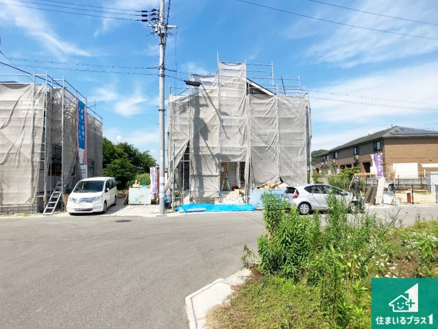 姫路市四郷町東阿保　第12期　新築一戸建ての外観|現在建築中！落ち着いた街並みで新生活を始めることが出来そう！周辺の物件も併せてご紹介させて頂きます！