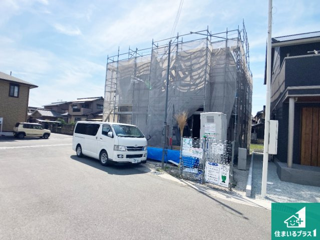 姫路市四郷町東阿保　第12期　新築一戸建ての外観|現在の進捗状況です！順調に作業進行中、完成が待ち遠しいです！詳細の間取り等、お気軽にお問い合わせください！