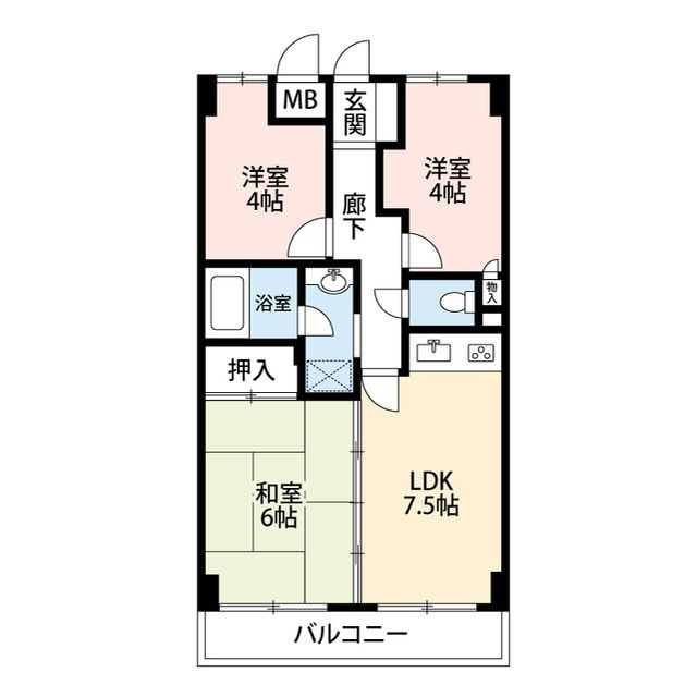 横浜市泉区西が岡２丁目のアパート