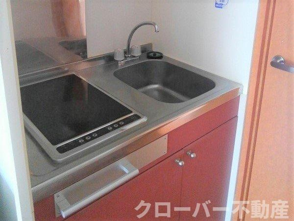 レオパレス天満のキッチン