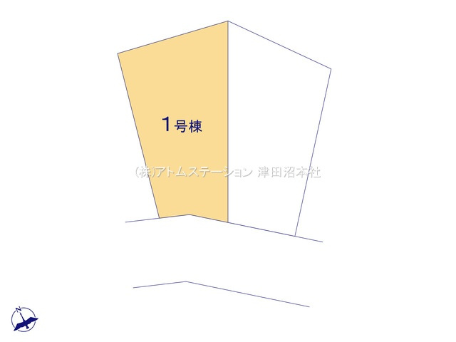 【区画図】 | アトムセレクト船橋市飯山満町８期1号棟