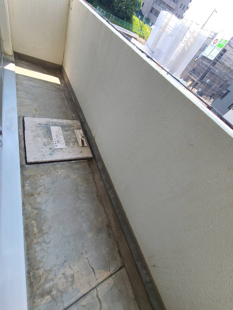 ロイヤルメゾン仁川Ⅱのバルコニー