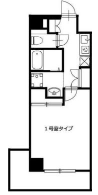 マリンシティ三宮の間取り