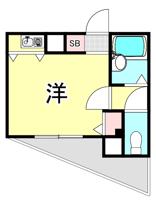 エスリード上甲子園の間取り