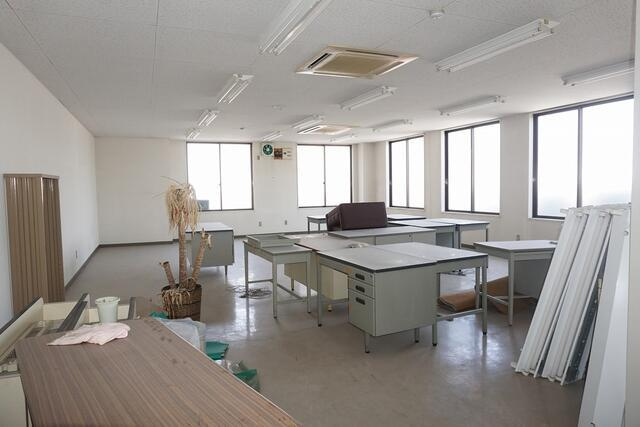 岡山市北区今６丁目の事務所のロビー| 