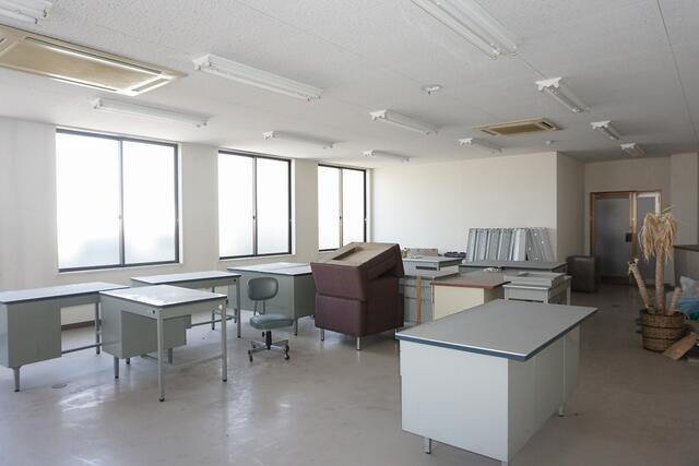 岡山市北区今６丁目の事務所のロビー| 