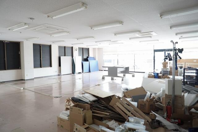 岡山市北区今１丁目の事務所のロビー| 