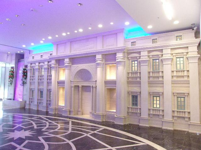 岡山市北区駅元町の店舗一部のロビー| 
