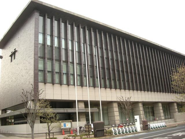 岡山市北区内山下２丁目の店舗の外観パース|岡山県立図書館まで327m 