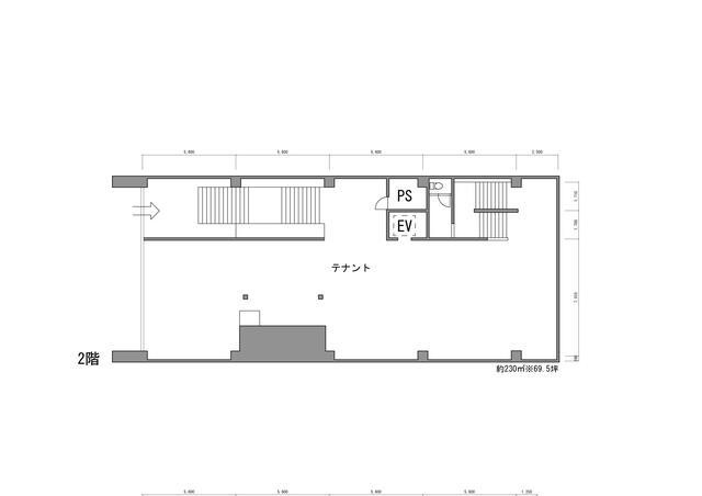 岡山市北区表町１丁目の店舗事務所