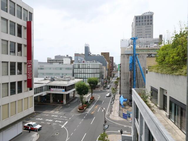 岡山市北区表町１丁目の店舗事務所の展望| 