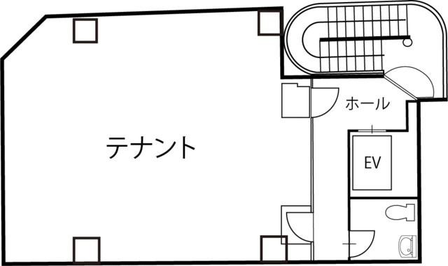 岡山市北区表町１丁目の店舗事務所